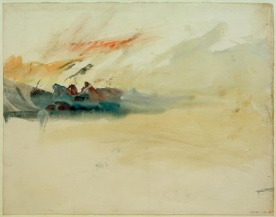 风雨如磐的天空 作者 Joseph Mallord William Turner